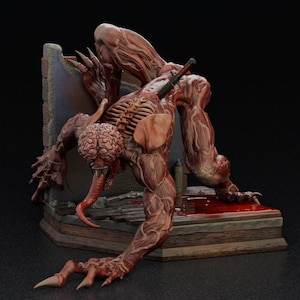 Resident Evil – Licker | Biohazard Stalker STL Statue | 3D Print Model | Digital STL File