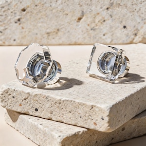 Crystal Cabinet Knob, Luxury Hardware For Shoe Cabinet Wardrobe Kitchen Door