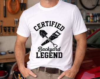 Certified Legend, Unique, Dad’s T-shirt slogan Png design, Father’s T-shirt, Sublimation printing, fun design, Dad gift
