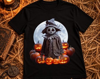Halloween Scarecrow PNG T-shirt Sublimation printing Instant Download