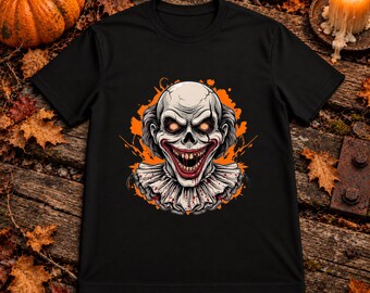 Creepy Clown PNG T-shirt Sublimation printing Instant Download