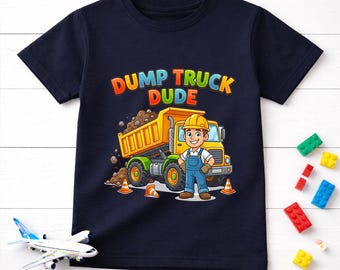 Dump Truck T-shirt design, Cars, Png,  kids shirt, boys gift, Digital Download.