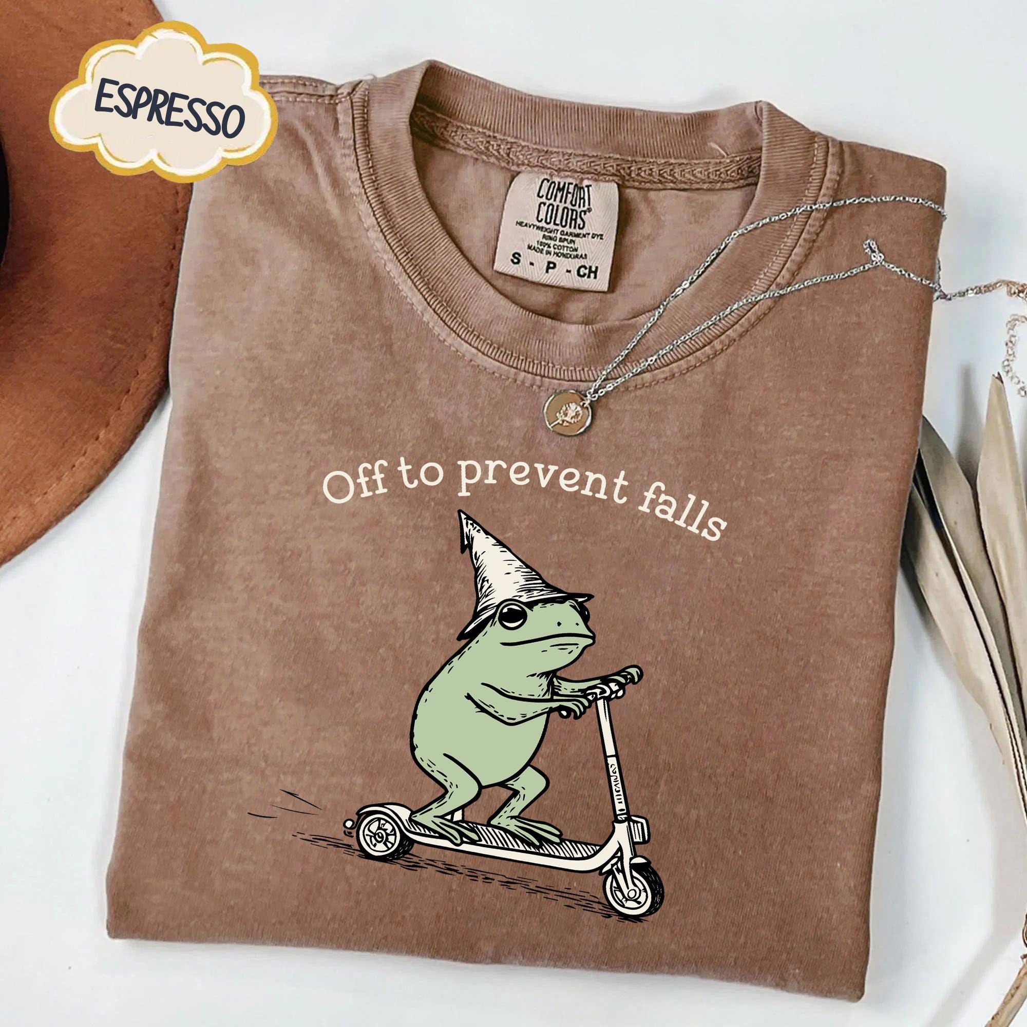 Funny Frog off to Prevent Falls PNG, Physical Therapy PNG Design, Nurse ...