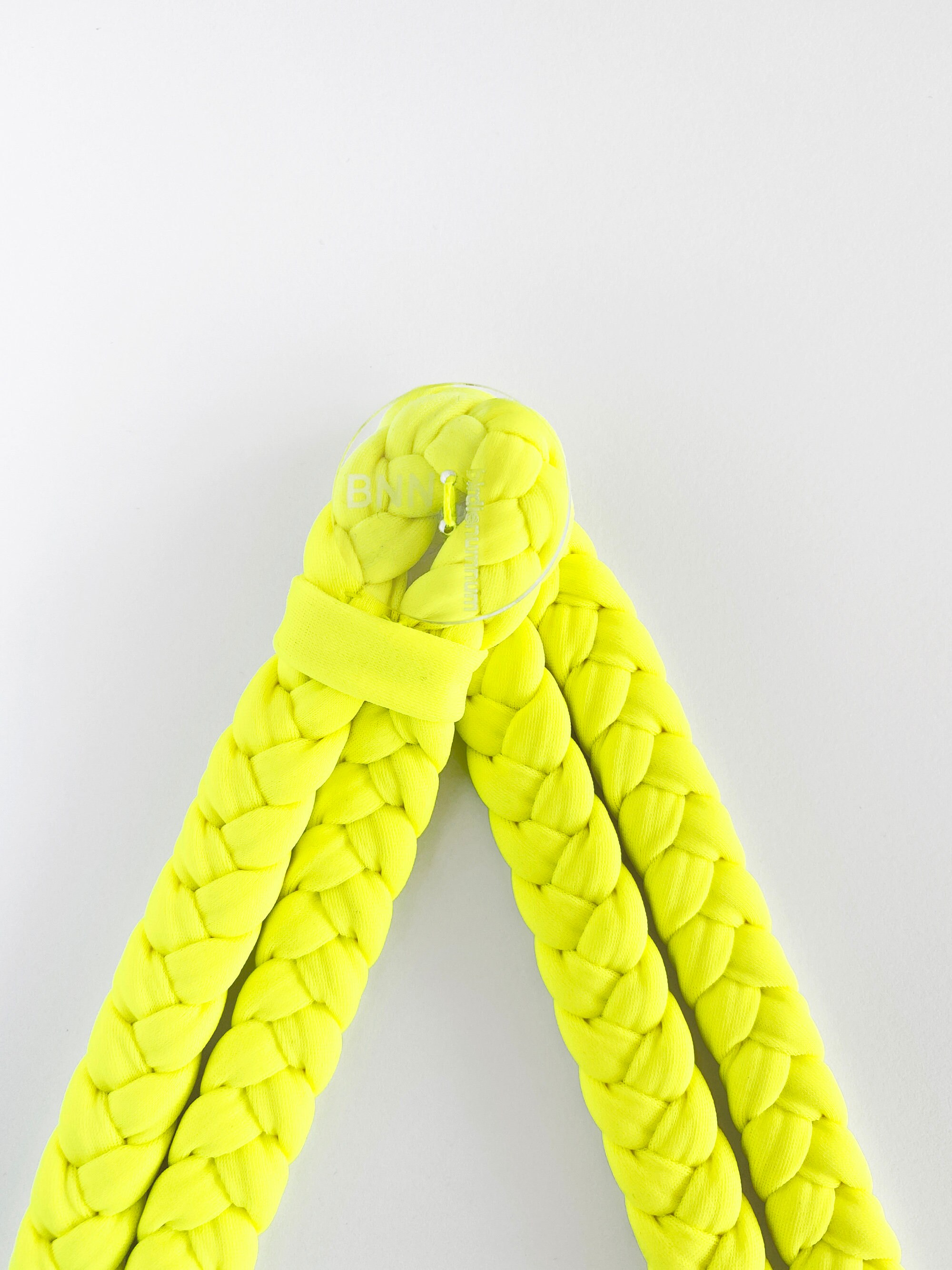 Neon yellow shop choker