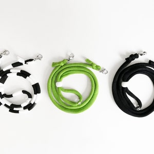 SET of 3 adjustable face mask and eyeglass lanyards