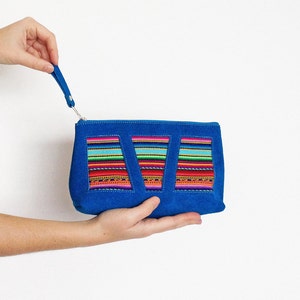 borsa per il trucco, borsa cosmetica, borsa a matita, borsa in pelle, borsa in pelle scamosciata, borsa per il trucco in pelle, astuccio - LIMITED EDITION - BNNBAGS