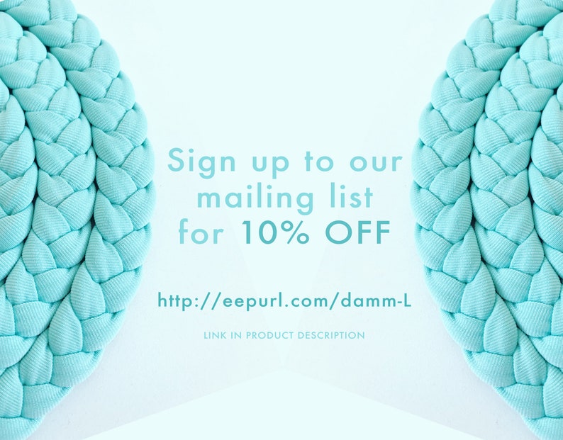May include: Sign up to our mailing list for 10% off at eepurl.com/damm-L. Link in product description.