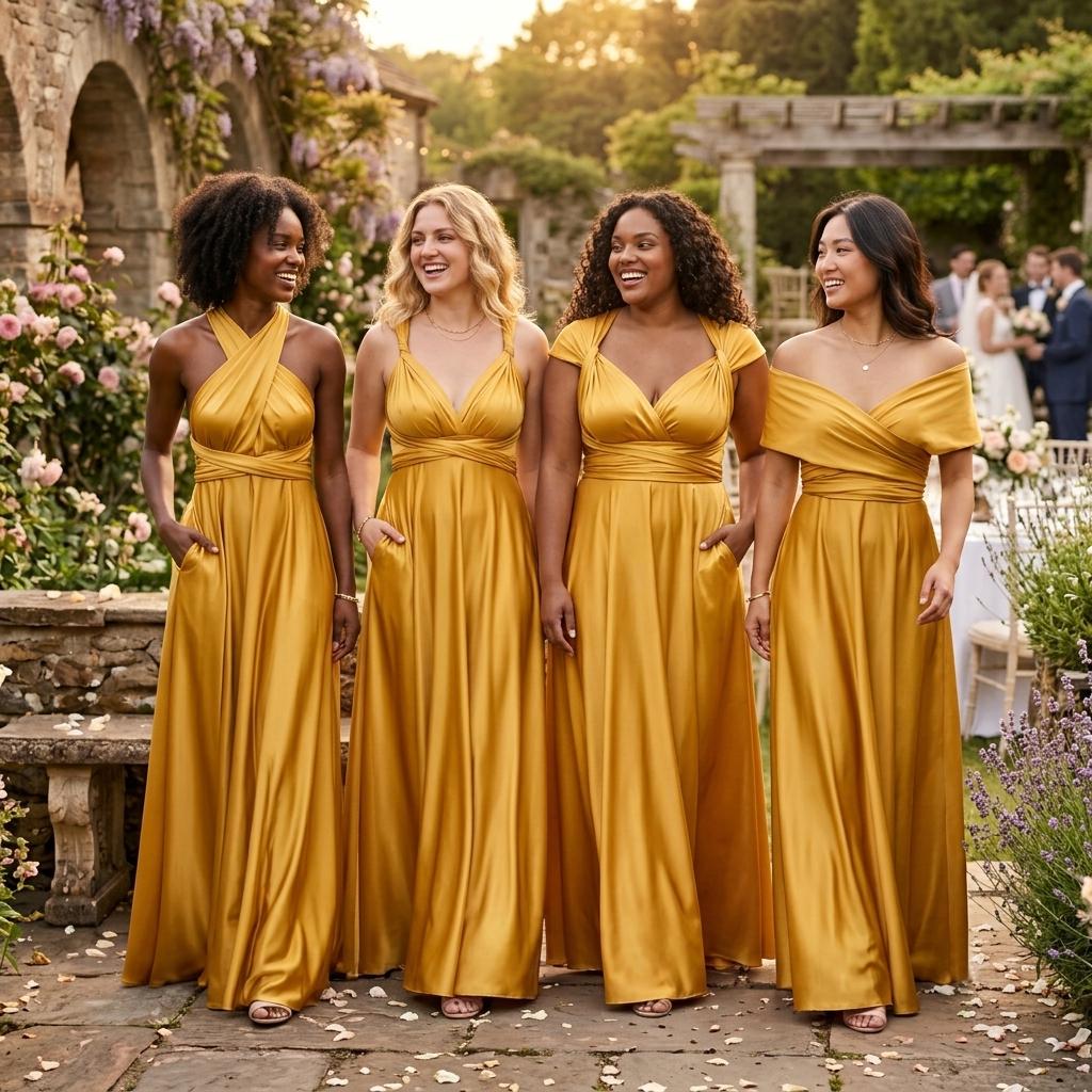 Gold Dress
