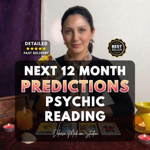 Next 12 Months Predictions, Future Timeline Psychic Reading, Clairvoyant Destiny Forecast