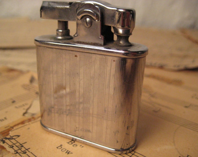 1950s THAMES Automatic Lighter Made in Japan Ronson Whirlwind Clone