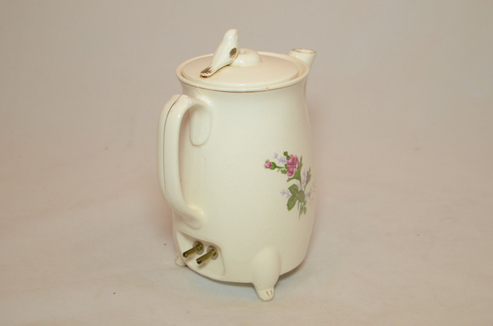 Vintage Small Ceramic Electric Tea Pot from Japan With Cord Etsy