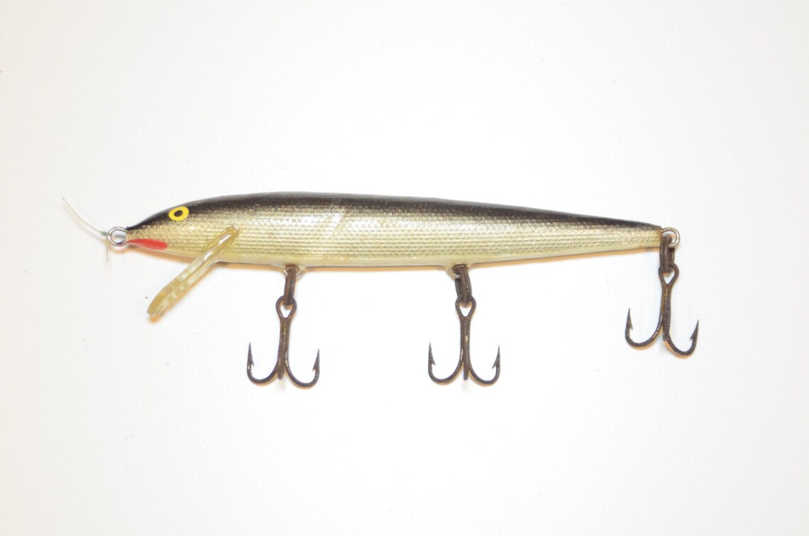 Pair of Vintage Rapala Floating Lures 11 and 13 Made in Etsy