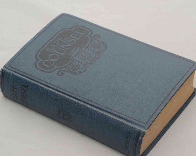 Vintage 1925 Eugenics Book Safe Counsel or Practical Eugenics by Ozora ...