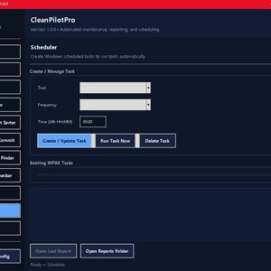 CleanPilotPro: Windows-automation, underhåll, säkerhetskopiering, rapportering (ingen prenumeration) bild 3