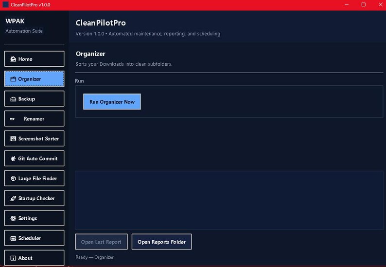 CleanPilotPro: Windows-automation, underhåll, säkerhetskopiering, rapportering (ingen prenumeration) bild 2