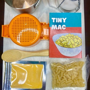DIY Tiny Mac N Cheese - Real Mini Cooking Kit