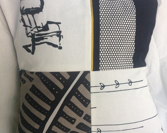 Par de fundas de almohada serigrafiadas de 20 x 20 pulgadas con temática de IKEA