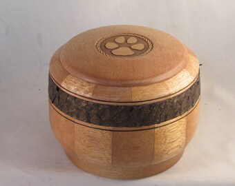 Pet Urn Up To 44 lbs/Fish Leather Pet Urn/pet urns/pet urn for dogs/ pet urn for cats/ pet urn for ashes/gifts/pet memorials/