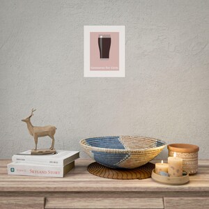 Guinness for Girls Poster | Rolled Poster, Beer Art Print afbeelding 4
