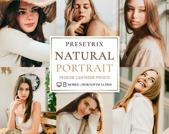 15 naturalnych ustawień portretowych w programie Lightroom, edycja mobilna i stacjonarna, czysta fotografia