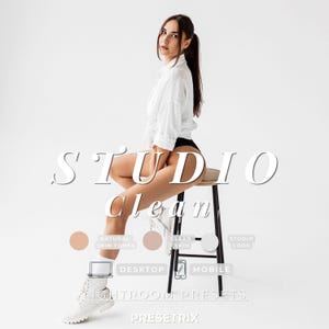 15 preajustes de Lightroom para retratos de estudio, móviles y de escritorio, preajustes de piel, preajustes de retrato, preajustes de Instagram, preajustes de interiores