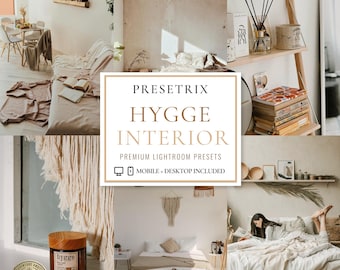 15 hygge'owych presetów do Lightrooma na urządzenia mobilne i komputery, przytulne filtry do zdjęć domowych, ciepła, beżowa, minimalistyczna estetyka, presety do wnętrz