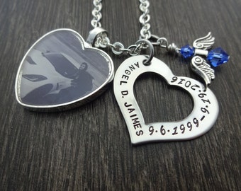memory necklace etsy