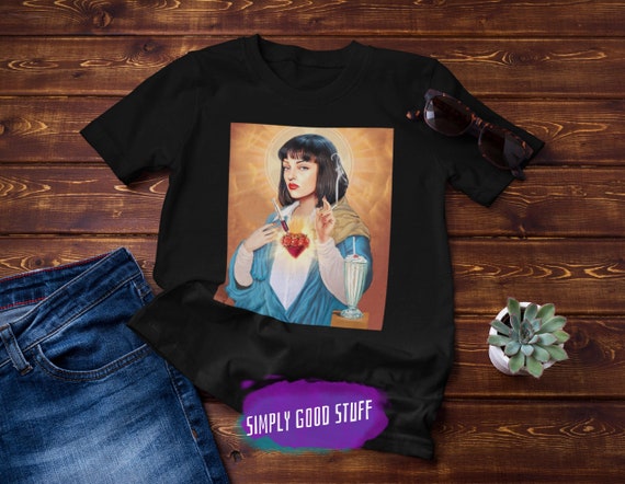 pulp fiction virgin mary shirt