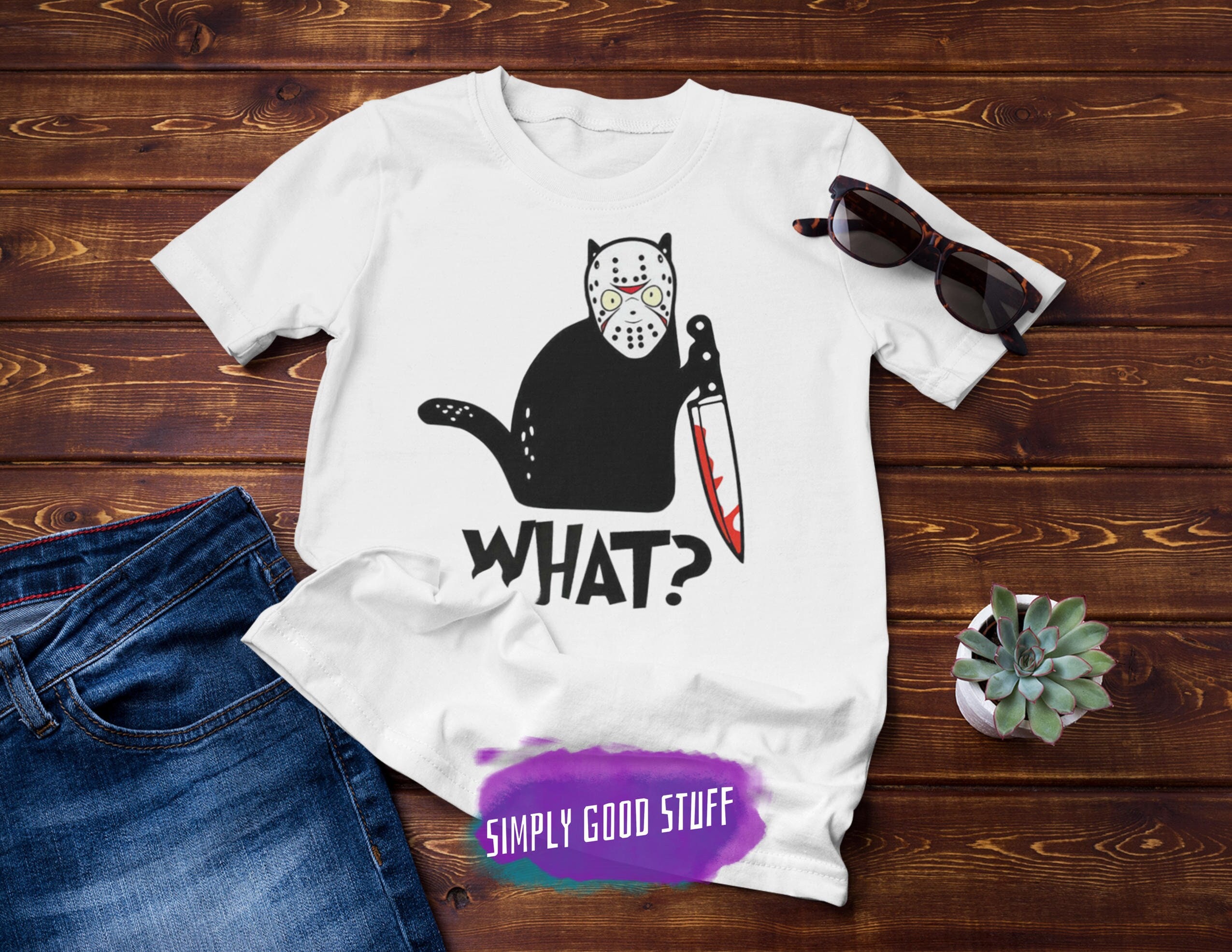 Jason cat shirt Clearance