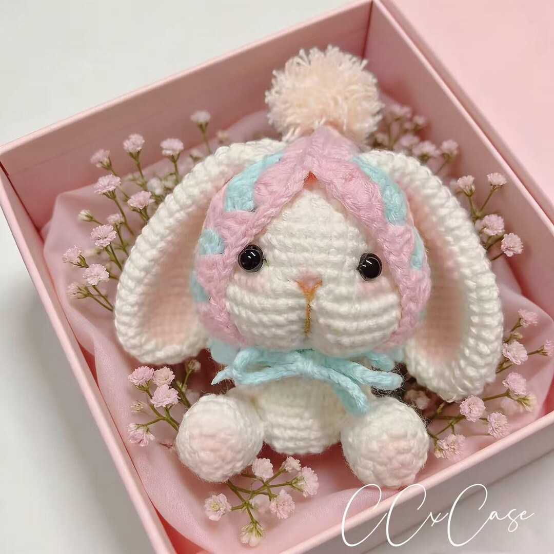 Weaving Rabbit Handmade Weaving Doll Hook Weaving Little Rabbit Pendant Handmade ...