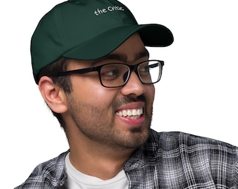 The Critic Embroidered Baseball Cap – Minimalist Unisex Dad Hat