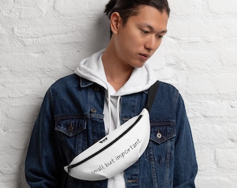 Small But Important Fanny Pack Minimal Waist Bag Travel Festival Bag