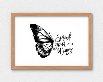 Spread Your Wings Digital Art Print