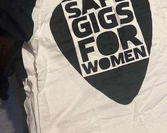 Safe Gigs for Women Baseball style short sleeve t-shirt