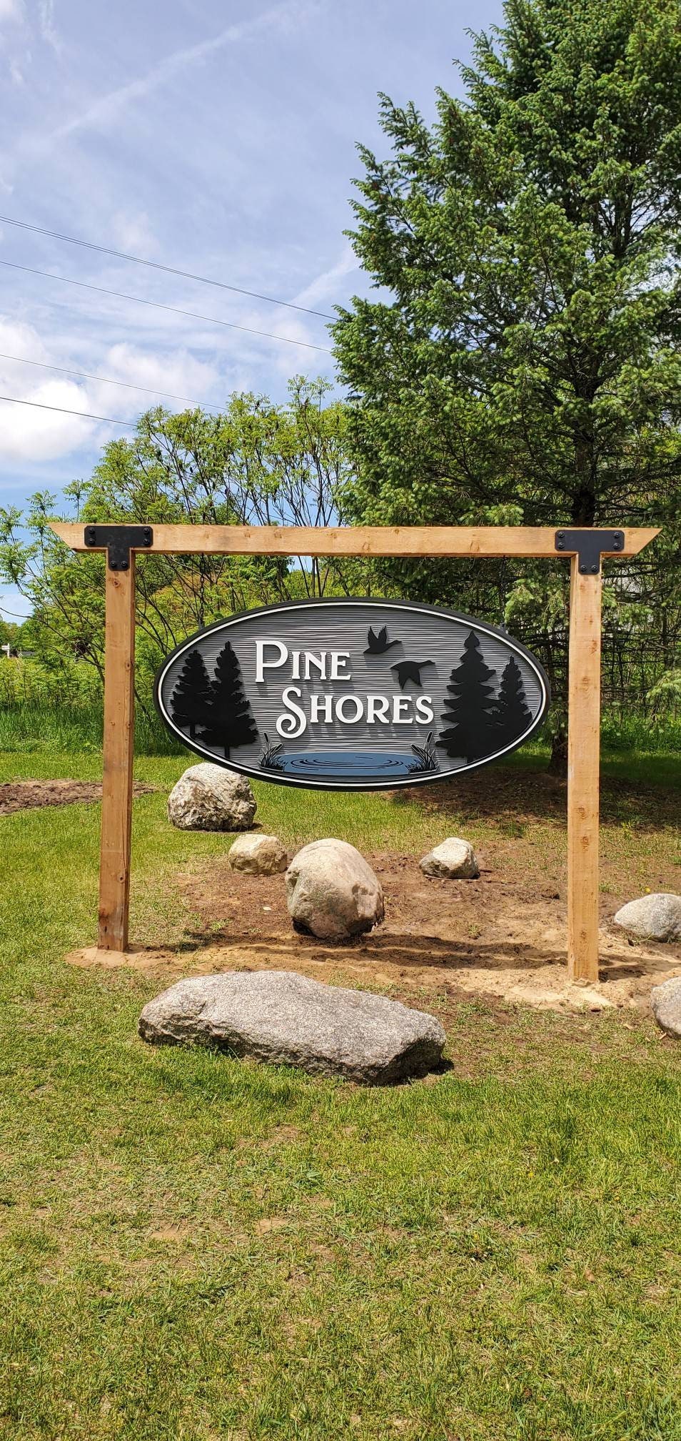Large 46" x 90" Neighborhood, Subdivision, Development, Community Signs