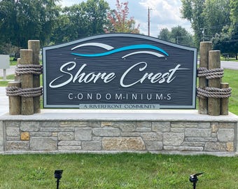 Neighborhood Community Signs | Custom Subdivision & Development Name Signs | Unique Outdoor Decor for Your Neighborhood