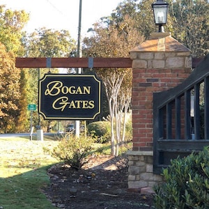 Hanging 36&quot; x 24&quot; neighborhood or subdivision signs