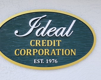 Large custom exterior business signs!  Long lasting, professionally built and shipped!