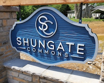 Medium 37&quot; x 62&quot; Neighborhood, Subdivision, Development, Community Signs