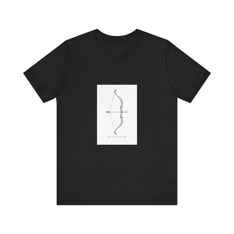 Minimalist Bow and Arrow Tee | Archery Shirt, Quiver Illustration image 3