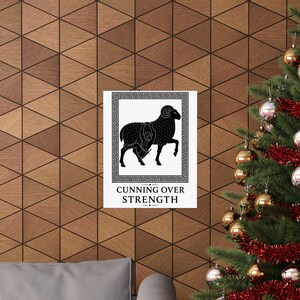 Cunning Over Strength Wall Art Poster | Greek Mythology Matte Print, The Odyssey Homer Ancient Greece Decor image 20