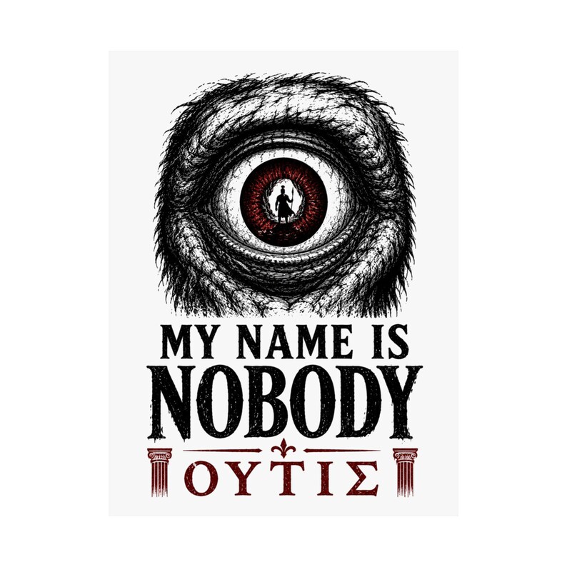 Mijn naam is niemand | Muurposter | Matte print met Griekse mythologie, De Odyssee, Cycloop, Homerus, Oud Griekenland afbeelding 10