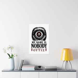 Mijn naam is niemand | Muurposter | Matte print met Griekse mythologie, De Odyssee, Cycloop, Homerus, Oud Griekenland afbeelding 8