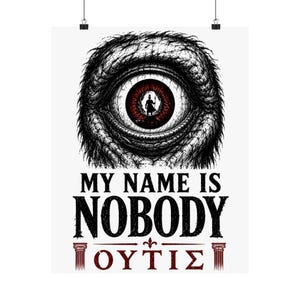 Mijn naam is niemand | Muurposter | Matte print met Griekse mythologie, De Odyssee, Cycloop, Homerus, Oud Griekenland afbeelding 17