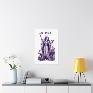 Circe Enchantress Wall Art Poster | Greek Mythology Matte Print, The Odyssey Homer Ancient Greece Decor image 8