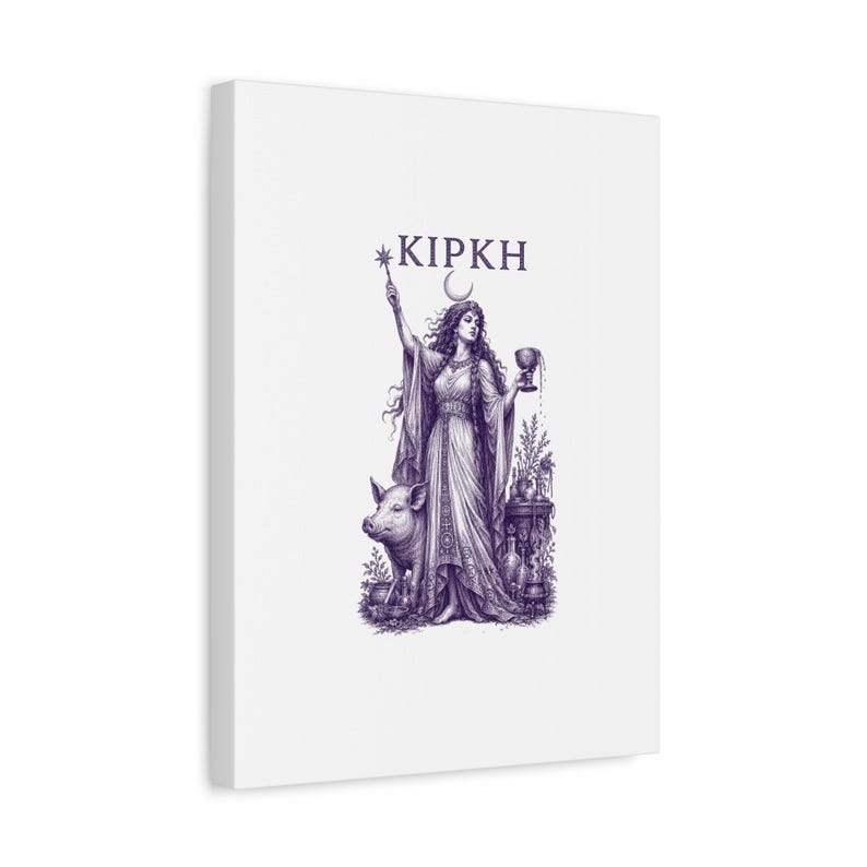 Circe, die Zauberin – Wandbild | Odyssee, Homer, Mythologie des antiken Griechenlands – Geschenkidee für Zuhause Bild 7