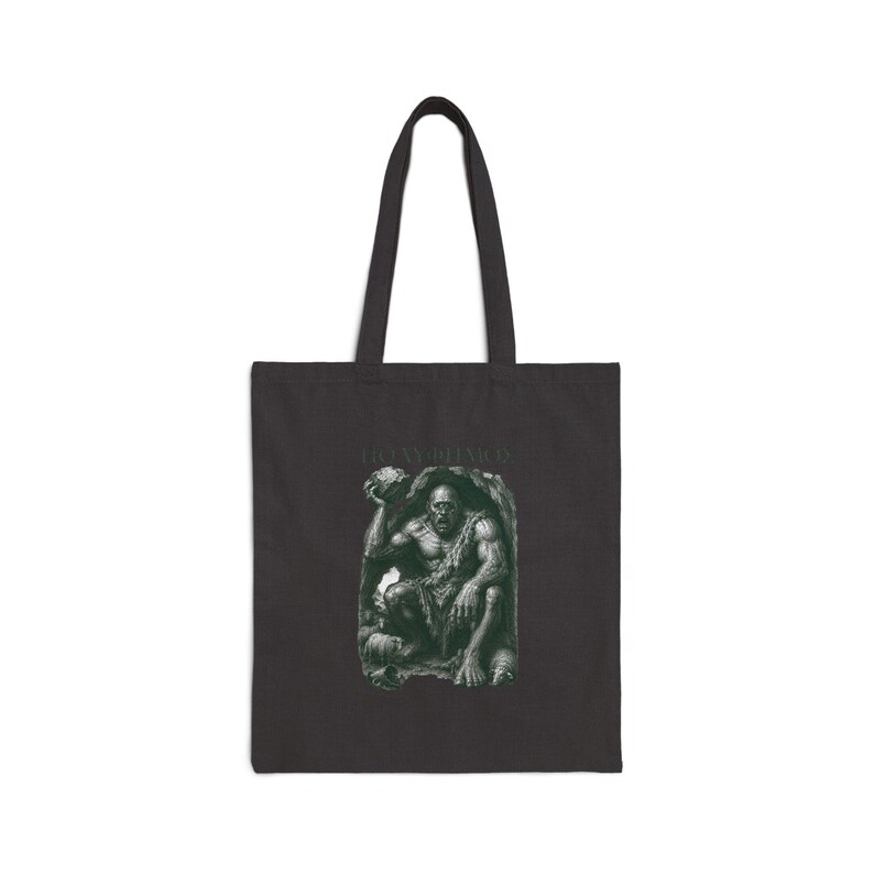 Polyphemus Cyclops Tote Bag | The Odyssey Homer Ancient Greece Mythology Literary Gift image 2