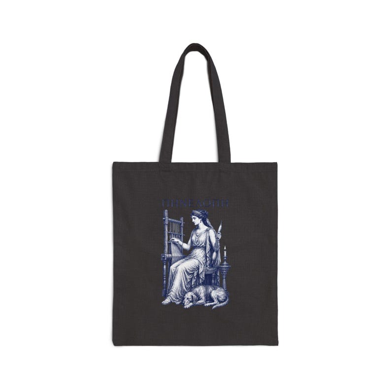 Penelope Weaving Tote Bag | The Odyssey Homer Ancient Greece Mythology Literary Gift image 2