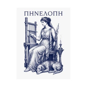 Penelope Wall Art Poster | Greek Mythology Matte Print, The Odyssey Homer Ancient Greece Decor image 10