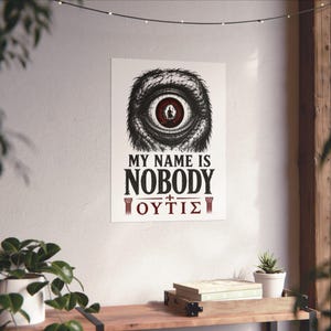 Mijn naam is niemand | Muurposter | Matte print met Griekse mythologie, De Odyssee, Cycloop, Homerus, Oud Griekenland afbeelding 14